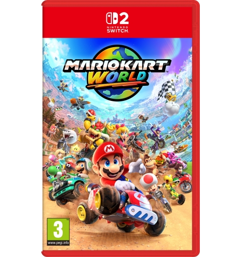 Nintendo Mario kart world Standard Cinese semplificato, Cinese tradizionale, Tedesca, DUT, Inglese, ESP, Francese, ITA,