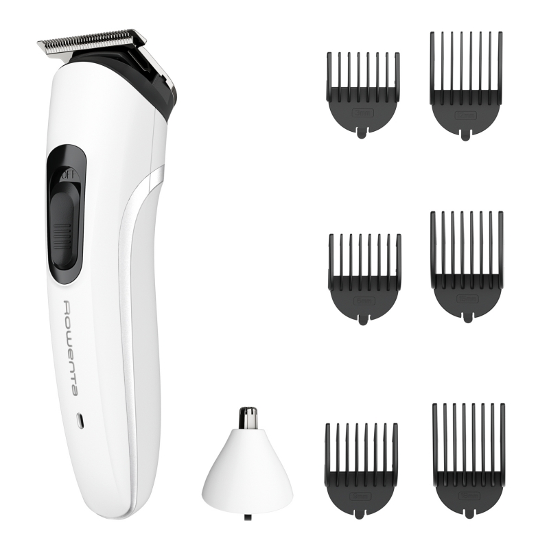 Rowenta TN8934 tondeuse à cheveux Noir, Blanc 7 Hybrides nickel-métal (NiMH)