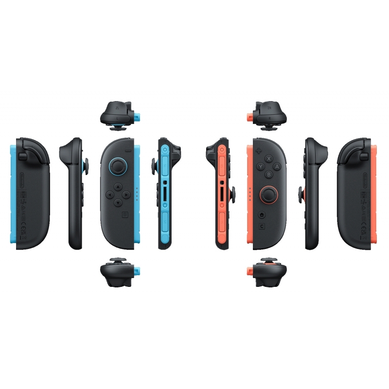 Nintendo Joy-Con 2 Negro, Azul, Rojo Bluetooth Palanca de mando Analógico Digital Nintendo Switch 2