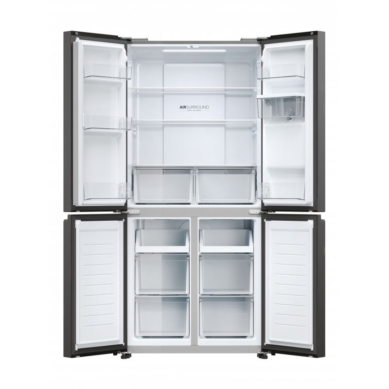 Haier Cube 83 Serie 3 HCR3818EWPT frigorifero side-by-side Libera installazione 463 L E Antracite