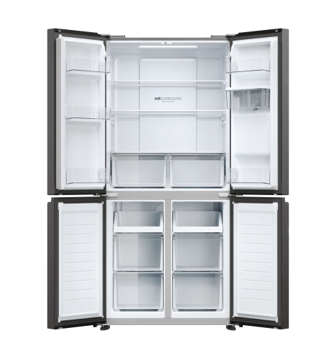 Haier Cube 83 Serie 3 HCR3818EWPT frigo américain Pose libre 463 L E Anthracite