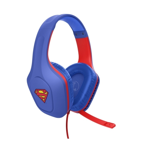 Trust GXT 415SM Zirox Kopfhörer Kabelgebunden Kopfband Gaming Blau, Rot