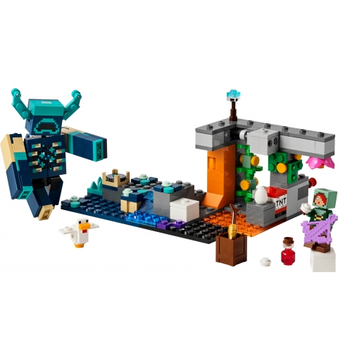 LEGO Minecraft The Warden Encounter
