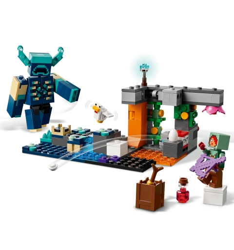 LEGO Minecraft The Warden Encounter
