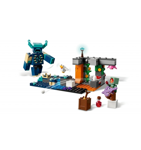 LEGO Minecraft The Warden Encounter