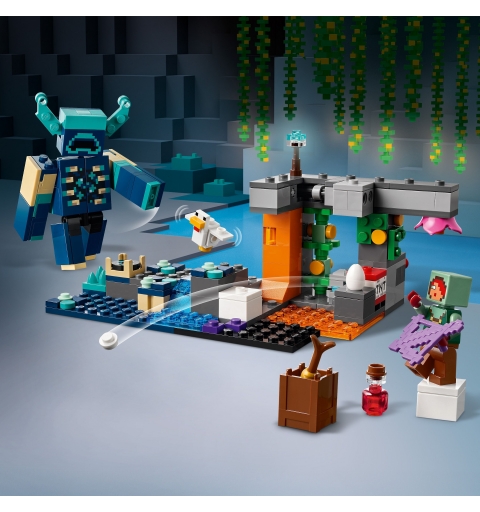 LEGO Minecraft The Warden Encounter