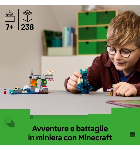 LEGO Minecraft The Warden Encounter