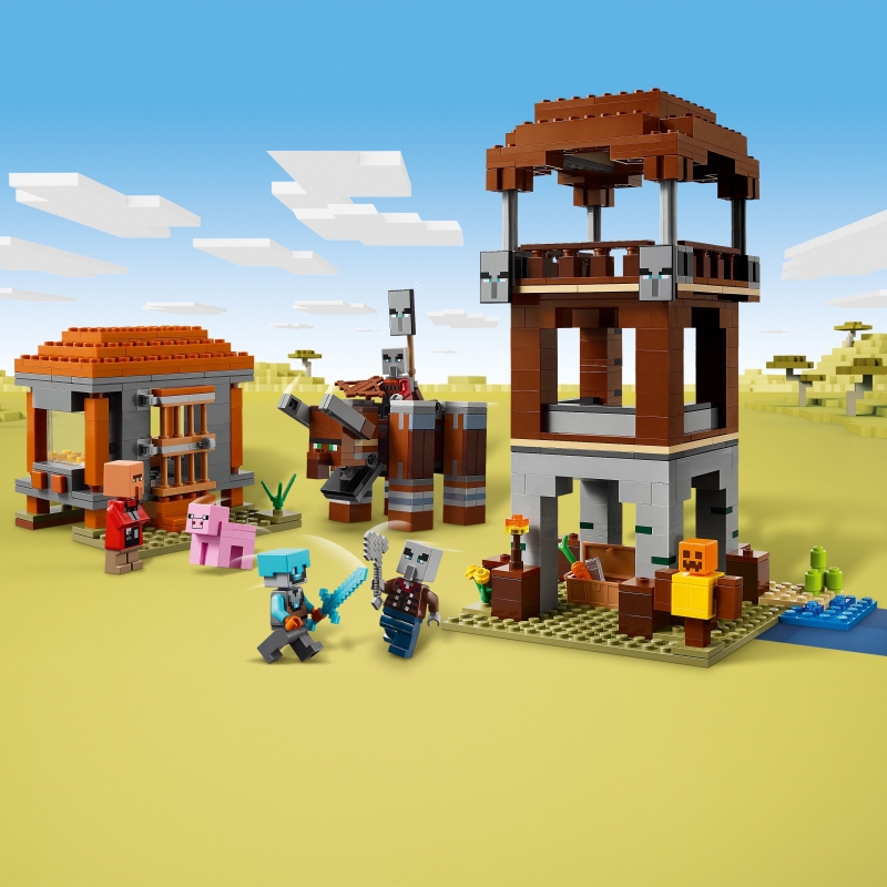 LEGO El Puesto de Avanzada de los Saqueadores y el Devastador