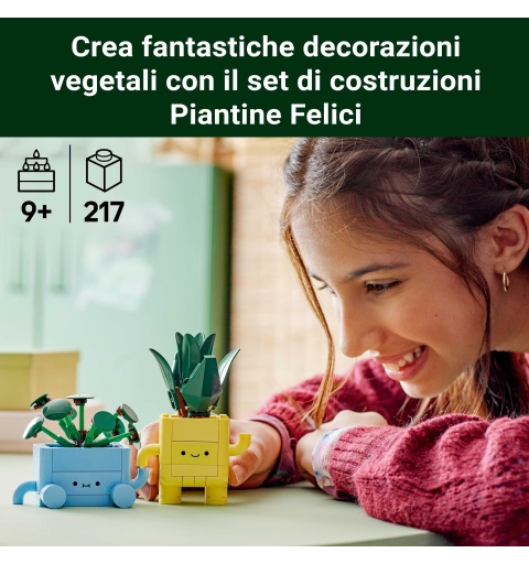 LEGO Botanicals Piantine felici