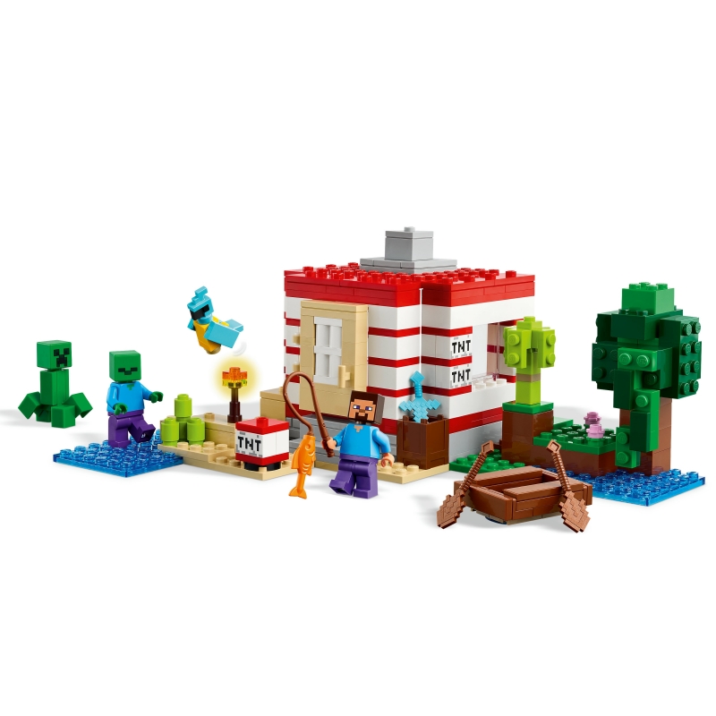 LEGO Minecraft The TNT Jungle House