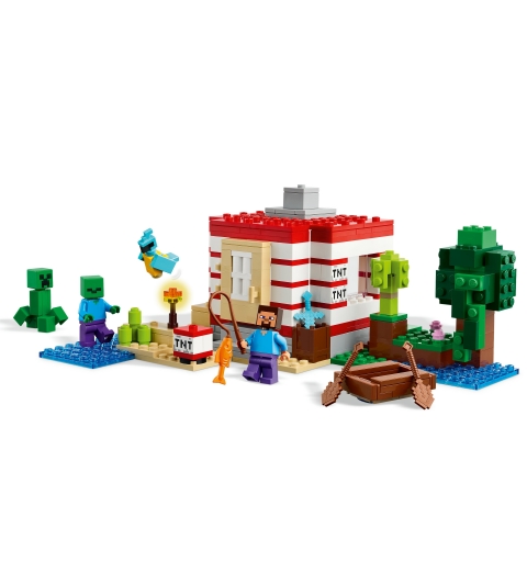 LEGO Minecraft The TNT Jungle House