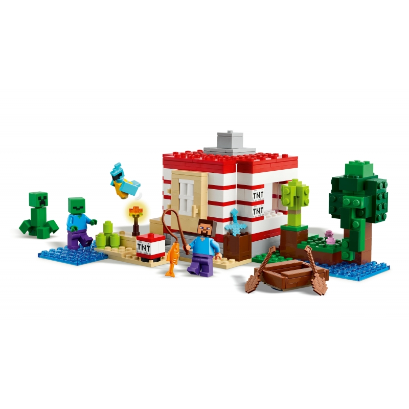 LEGO Minecraft The TNT Jungle House