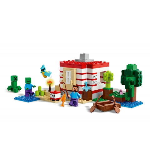 LEGO Minecraft The TNT Jungle House