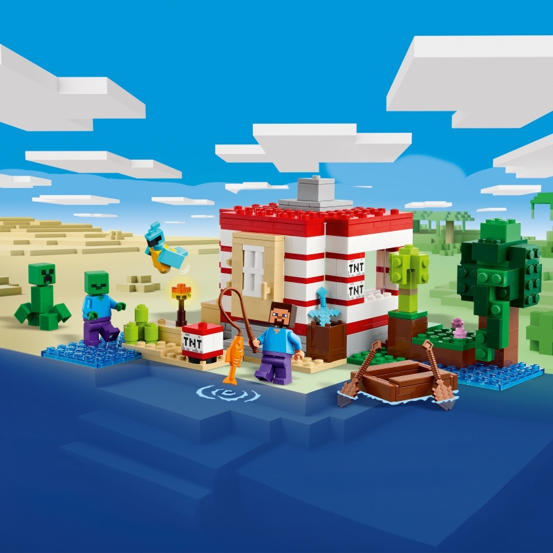 LEGO Minecraft The TNT Jungle House