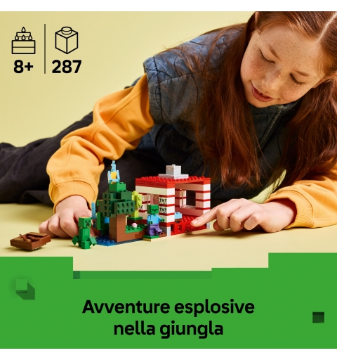 LEGO Minecraft The TNT Jungle House