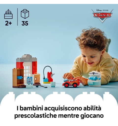 LEGO La visita di McQueen all’officina di Doc