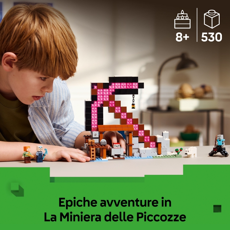 LEGO Minecraft The Pickaxe Mine