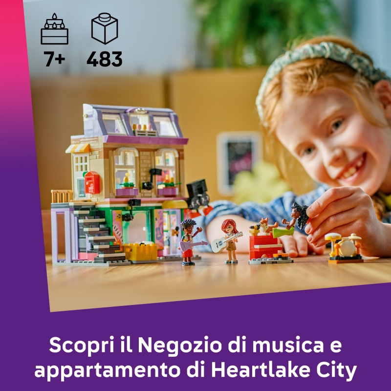 LEGO Tienda de Música y Apartamento