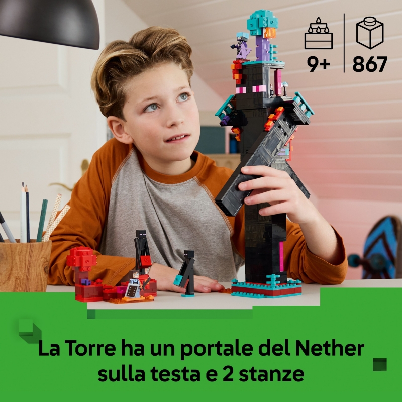 LEGO La tour de l’Enderman