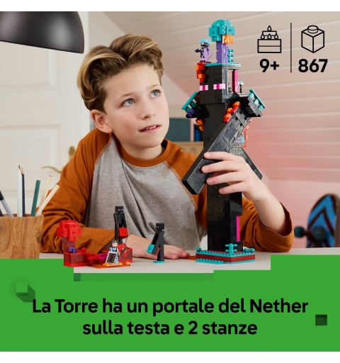 LEGO La tour de l’Enderman