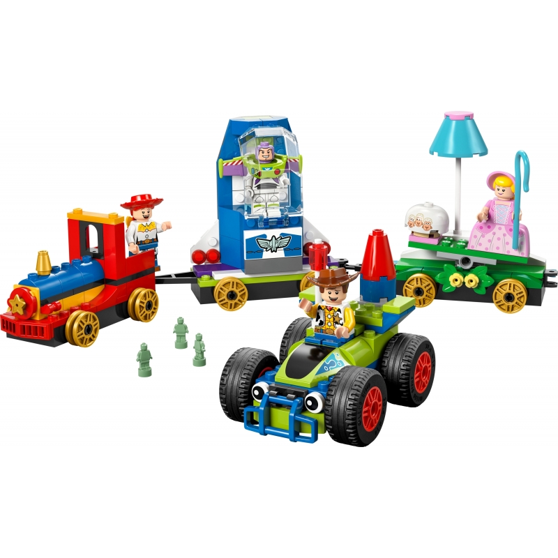 LEGO Tren de Celebración de Toy Story y Coche RC