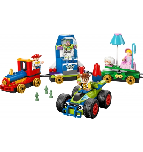 LEGO Tren de Celebración de Toy Story y Coche RC