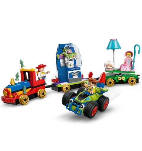 LEGO Tren de Celebración de Toy Story y Coche RC
