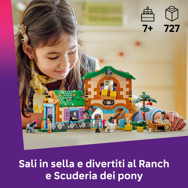 LEGO Ranch e scuderia dei pony