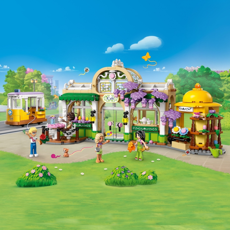 LEGO Café des plantes et Kiosque à fleurs