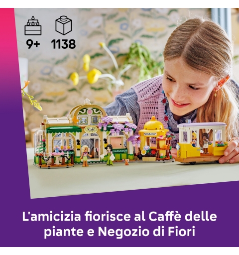 LEGO Café des plantes et Kiosque à fleurs