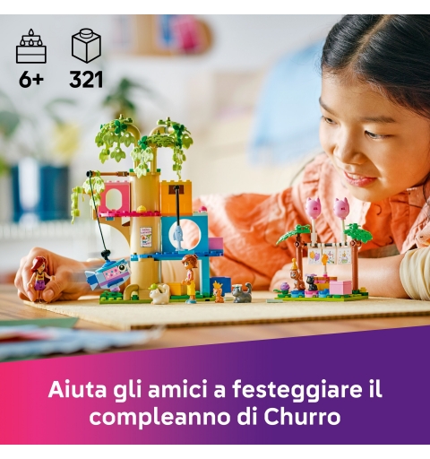 LEGO La fête d’anniversaire et l’arbre à chats