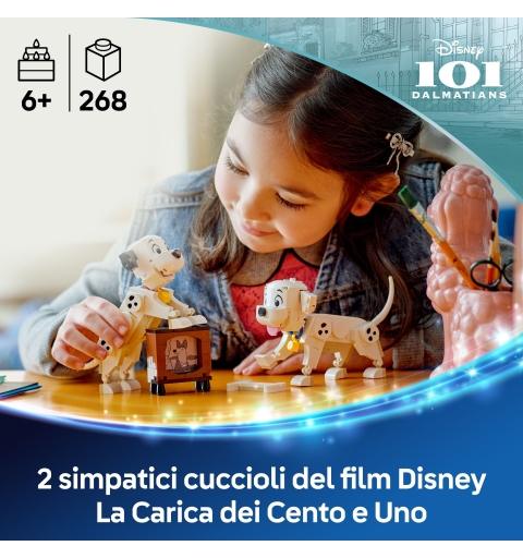 LEGO Disney Die Welpen Lucky und Penny aus 101 Dalmatiner