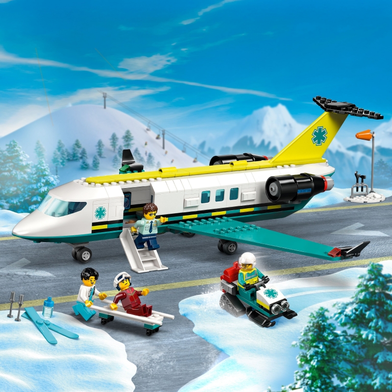 LEGO Emergency Air Ambulance Airplane