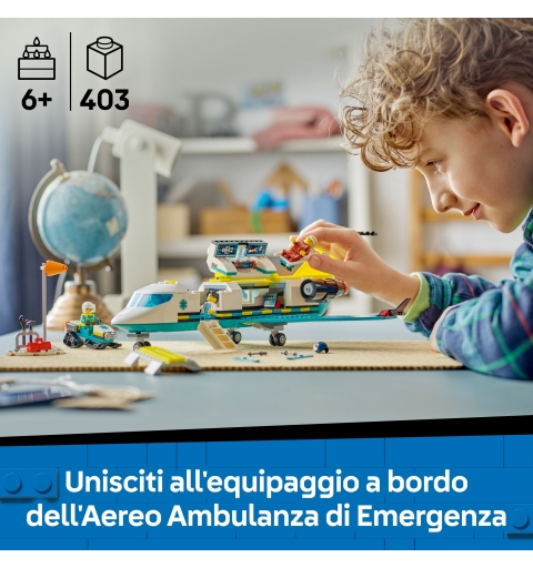 LEGO Emergency Air Ambulance Airplane