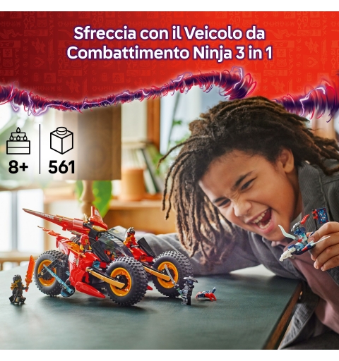 LEGO Vehículo de Combate Ninja
