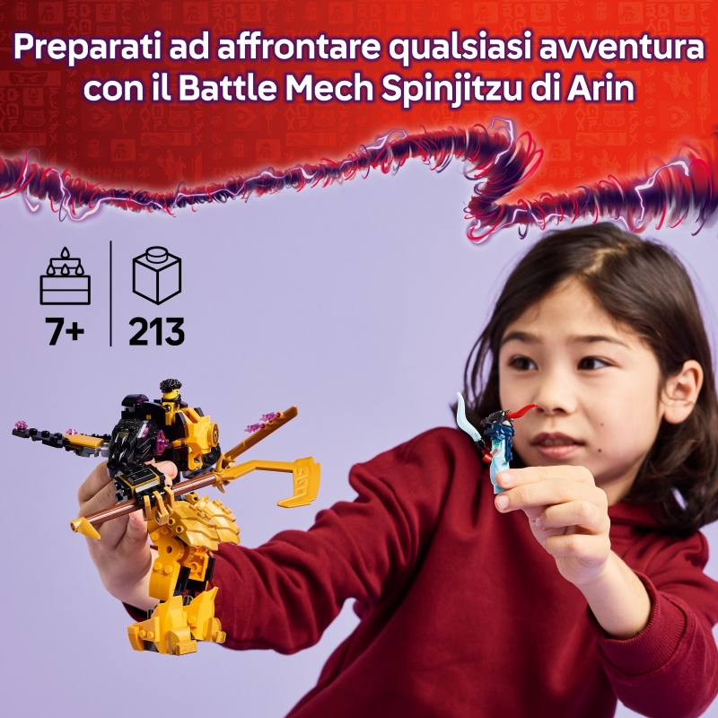 LEGO Le robot de Spinjitzu d’Arin