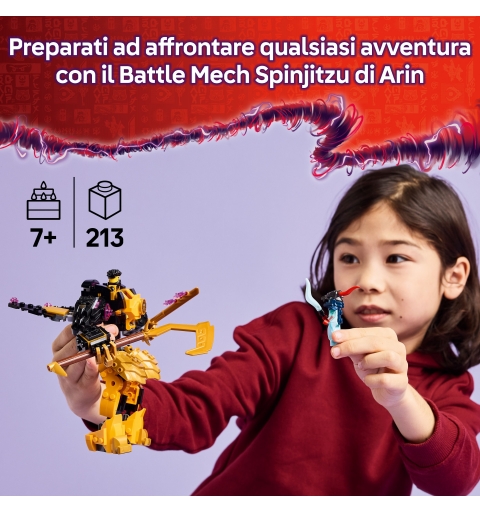 LEGO Battle Mech Spinjitzu di Arin