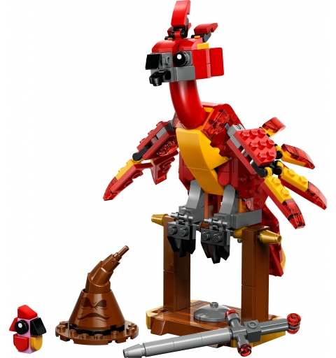 LEGO Fumseck le phénix de Dumbledore