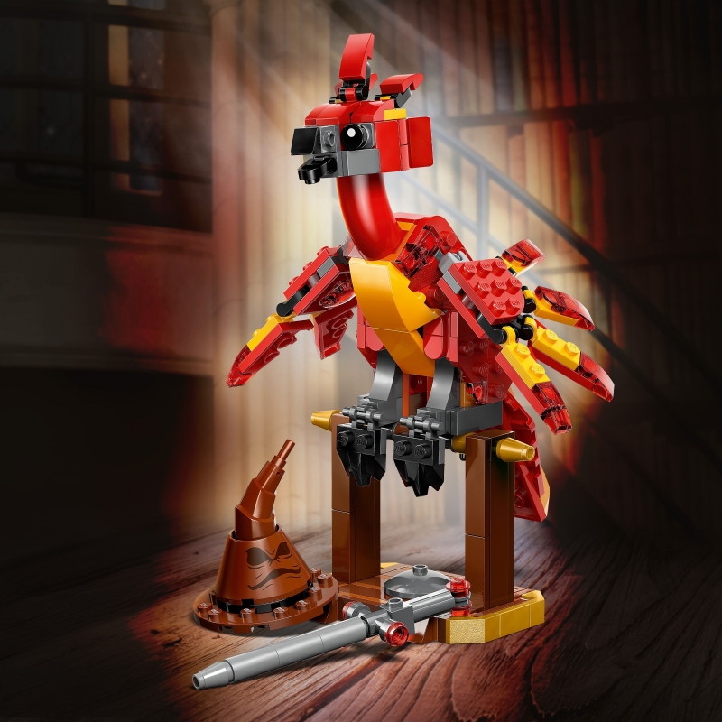 LEGO Fumseck le phénix de Dumbledore