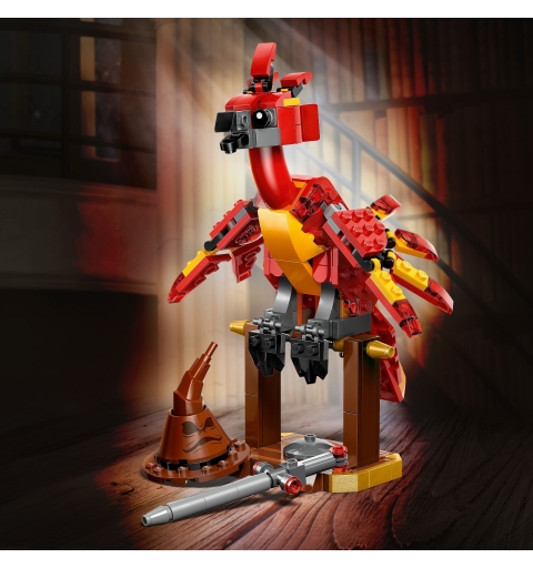 LEGO Fumseck le phénix de Dumbledore