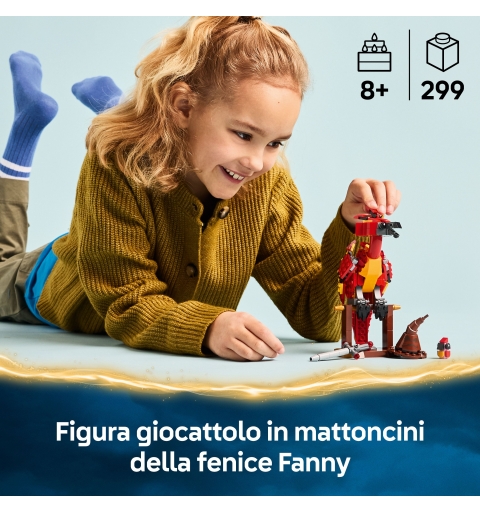 LEGO Fumseck le phénix de Dumbledore