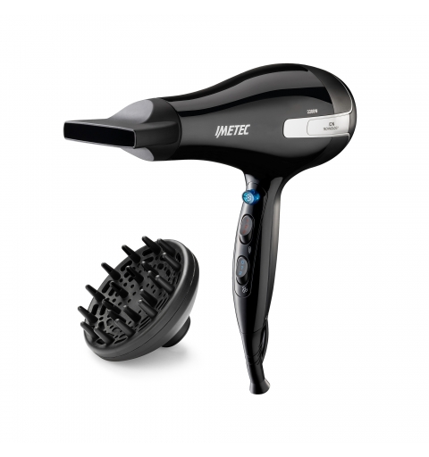 Imetec K7 2000 sèche-cheveux 2200 W Noir