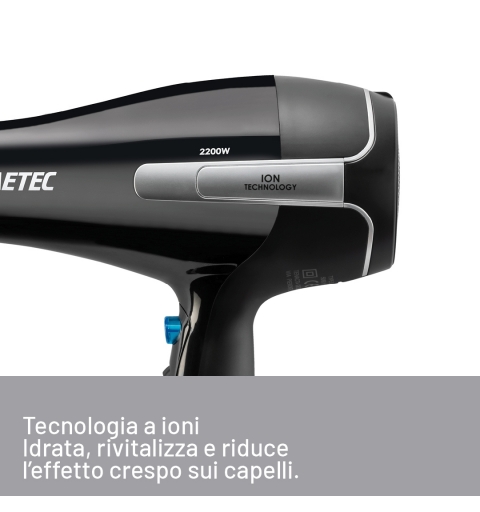 Imetec K7 2000 sèche-cheveux 2200 W Noir