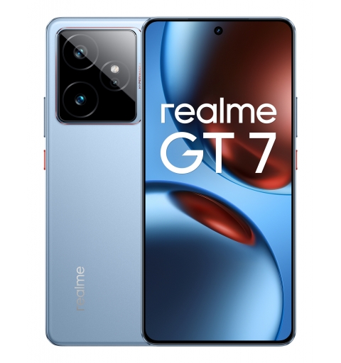 realme GT 7 17,2 cm (6.78") Dual-SIM Android 15 5G USB Typ-C 12 GB 512 GB 7000 mAh Blau
