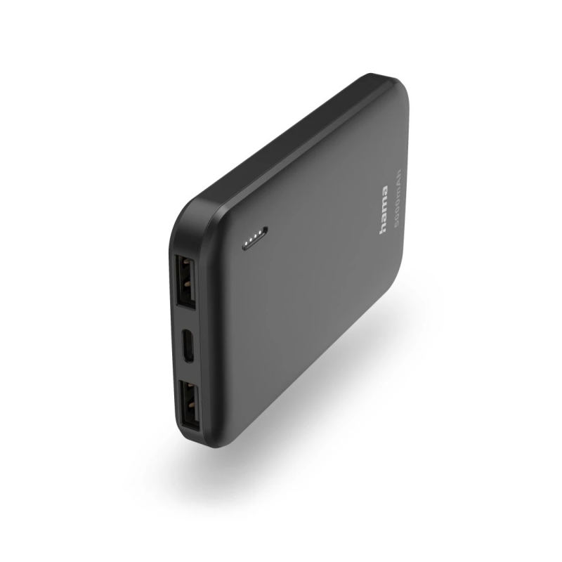 Hama 00201707 Powerbank Lithium Polymer (LiPo) 5000 mAh Anthrazit