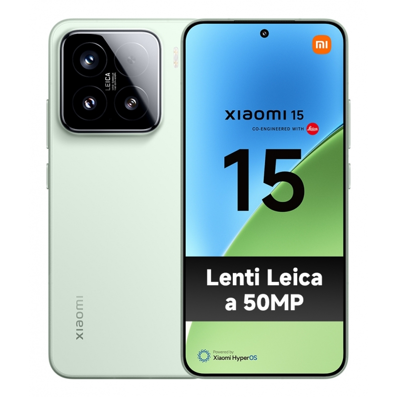 Xiaomi 15 16,1 cm (6.36") 12 Go 512 Go 5240 mAh Vert