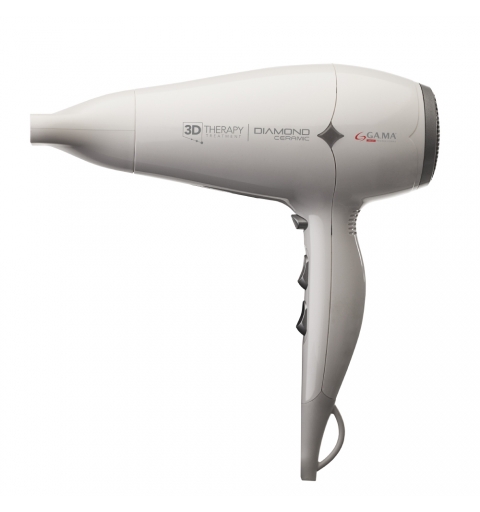 GA.MA Diamond Caramic Ion hair dryer 2200 W White
