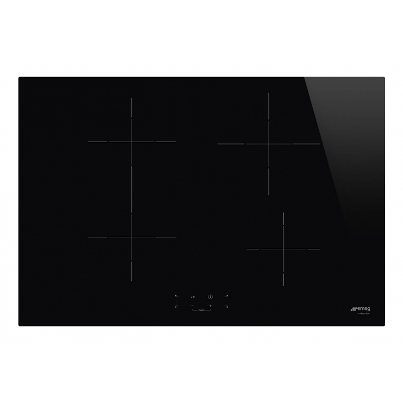 Smeg Universal SI1B2742D hobs Negro Integrado 75 cm Con placa de inducción 4 zona(s)