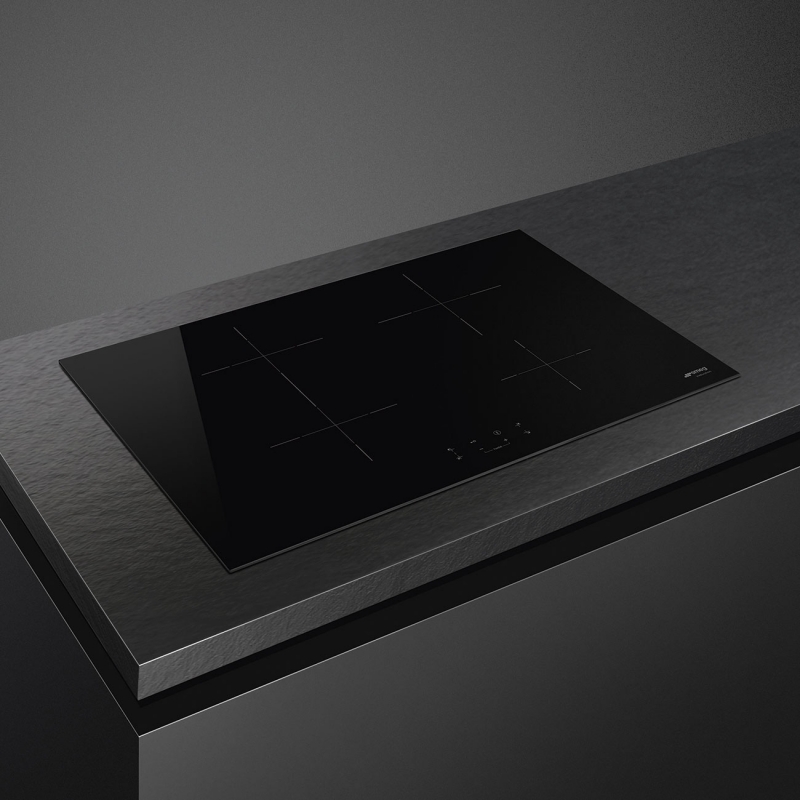 Smeg Universal SI1B2742D hob Black Built-in 75 cm Zone induction hob 4 zone(s)