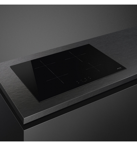 Smeg Universal SI1B2742D hobs Negro Integrado 75 cm Con placa de inducción 4 zona(s)